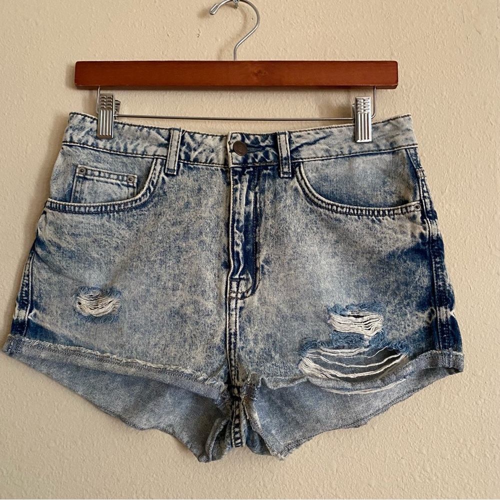 TopShop Moto Hallie Jeans Shorts